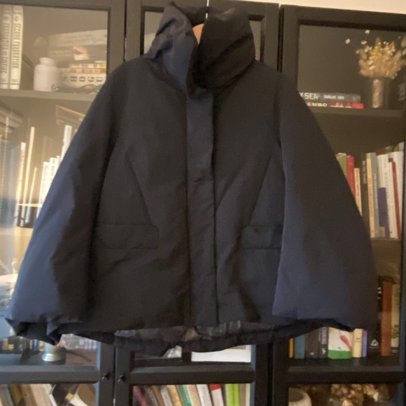 Jil Sander x Uniqlo +J Down Coat In black - Picture 4 of 4